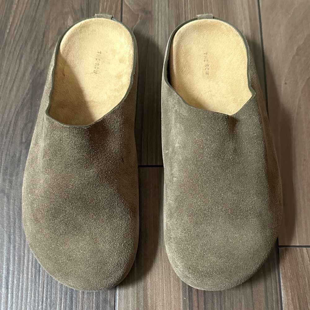 The Row Hugo suede mules Size - 38.5 EU/8.5 US